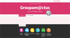 Desktop Screenshot of groupamactus.com